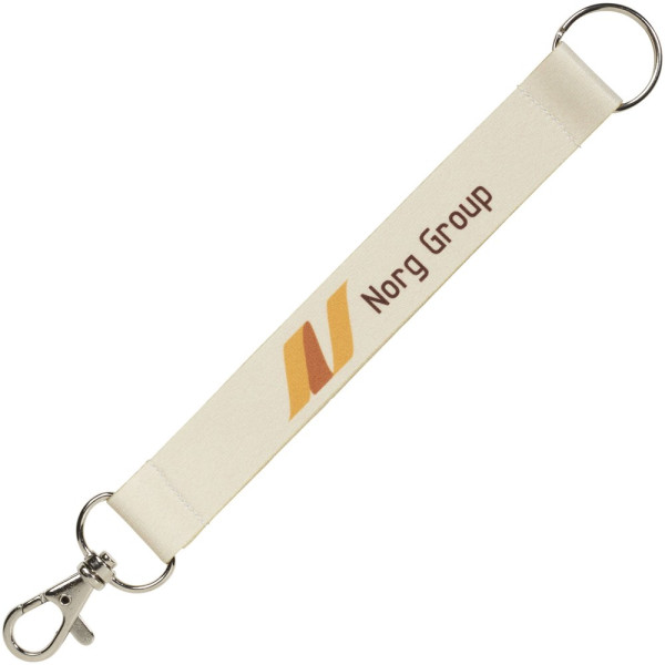 Minik lanyard in kleur met sleutelhanger