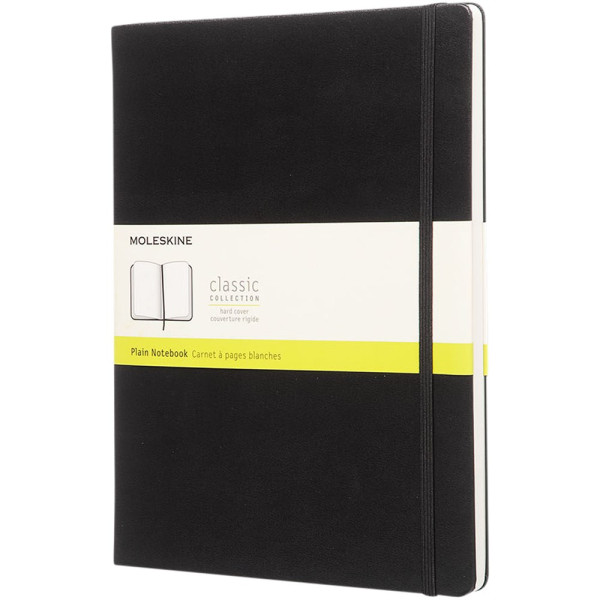 Classic XL hardcover notitieboek - effen